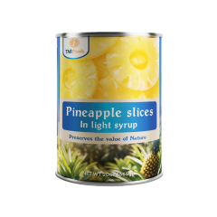 Canned Pineapple Slices Cut Type Slices Shelf Life 2 Years Taste Sweet And Sour Acid Content 0.20–0.50% Drained Weight At Least - Image 1